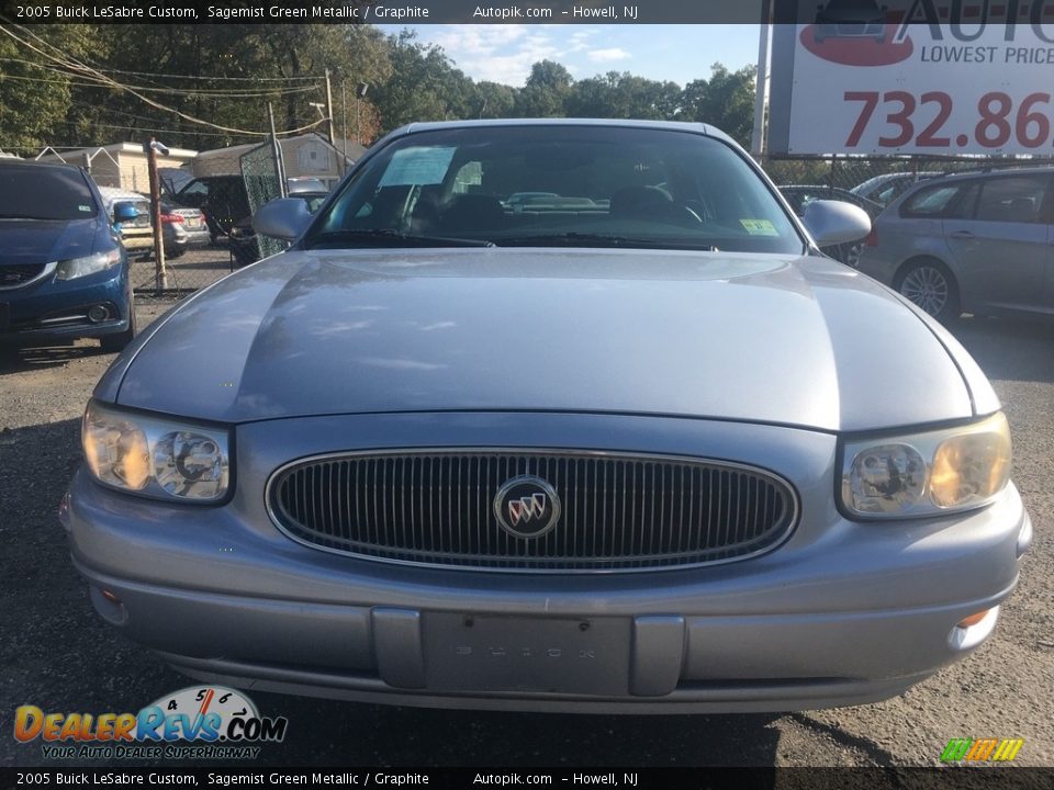 2005 Buick LeSabre Custom Sagemist Green Metallic / Graphite Photo #8