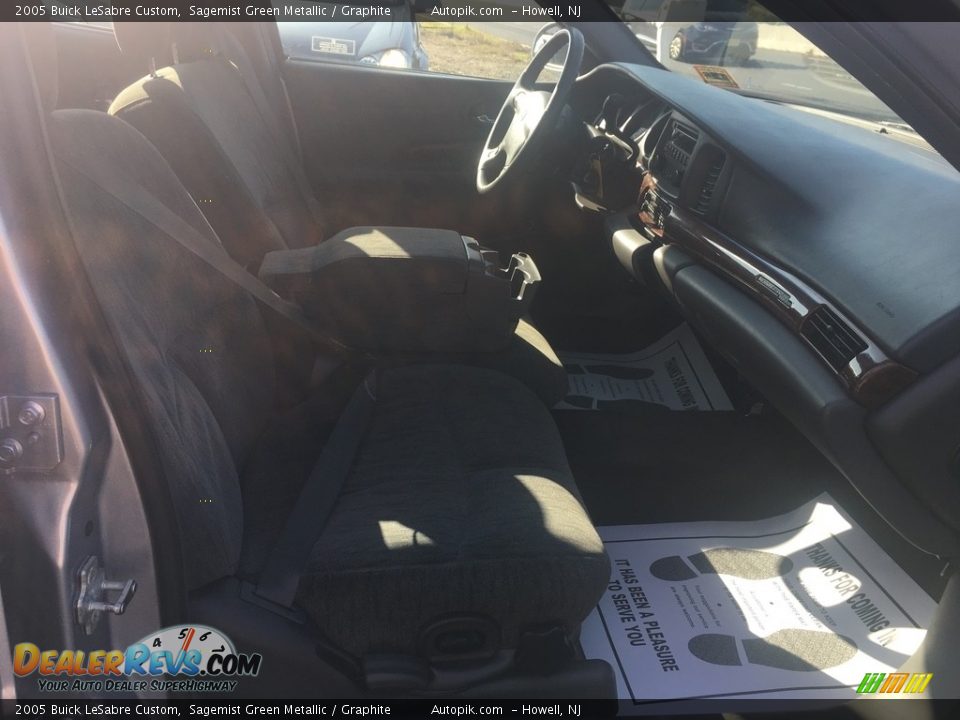 2005 Buick LeSabre Custom Sagemist Green Metallic / Graphite Photo #12