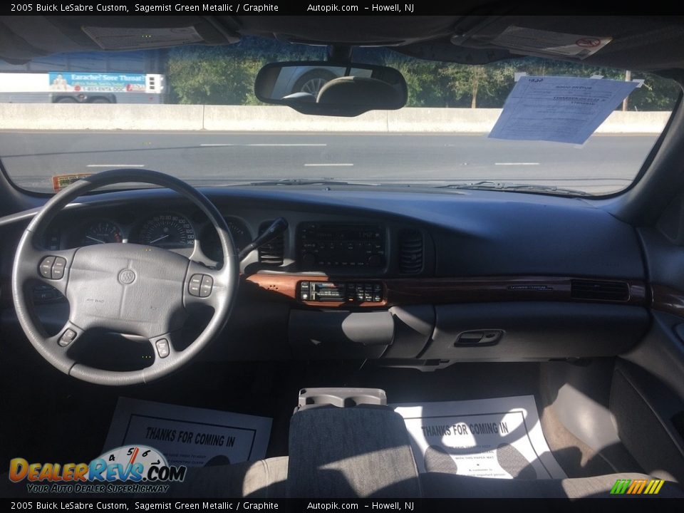 2005 Buick LeSabre Custom Sagemist Green Metallic / Graphite Photo #13