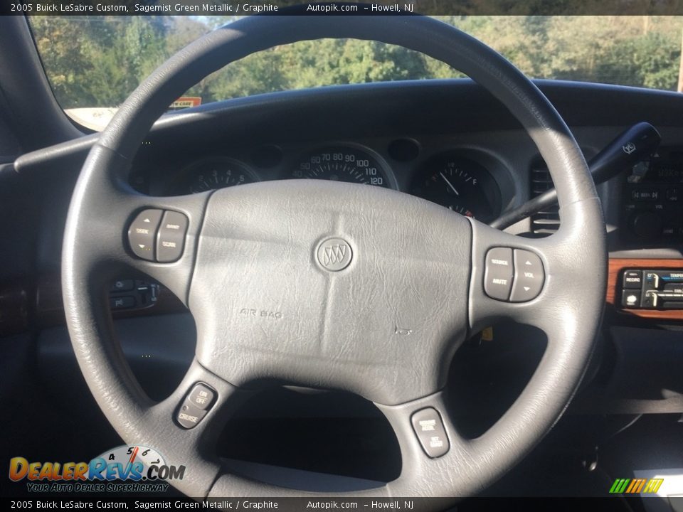 2005 Buick LeSabre Custom Sagemist Green Metallic / Graphite Photo #15