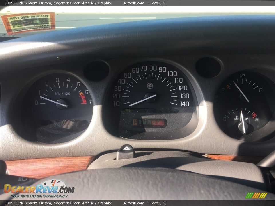 2005 Buick LeSabre Custom Sagemist Green Metallic / Graphite Photo #16