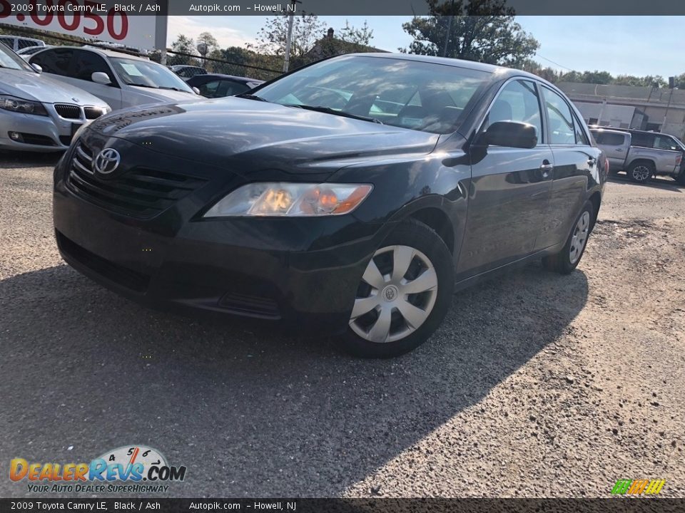 2009 Toyota Camry LE Black / Ash Photo #2