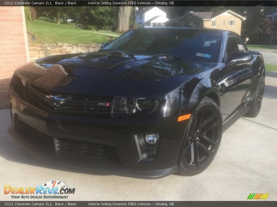 2012 Chevrolet Camaro ZL1 Black / Black Photo #1