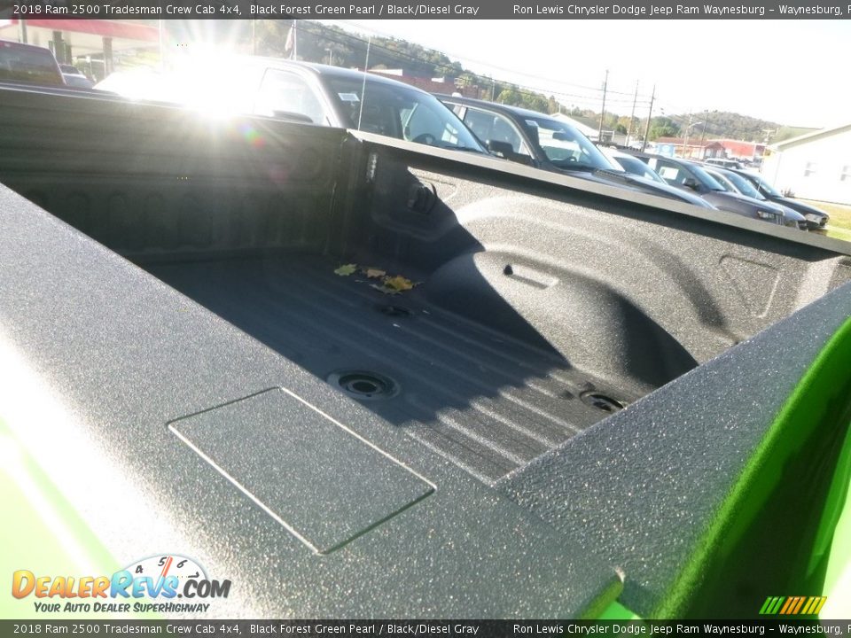 2018 Ram 2500 Tradesman Crew Cab 4x4 Black Forest Green Pearl / Black/Diesel Gray Photo #13