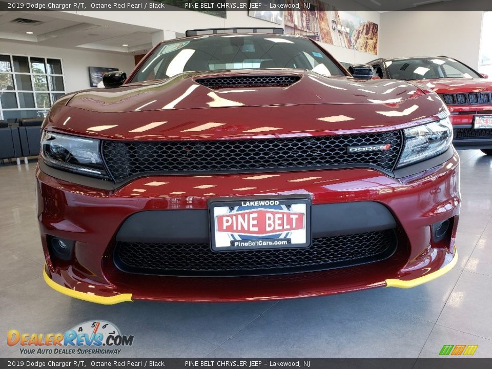 2019 Dodge Charger R/T Octane Red Pearl / Black Photo #2