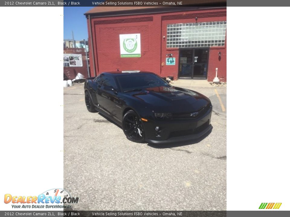 2012 Chevrolet Camaro ZL1 Black / Black Photo #4