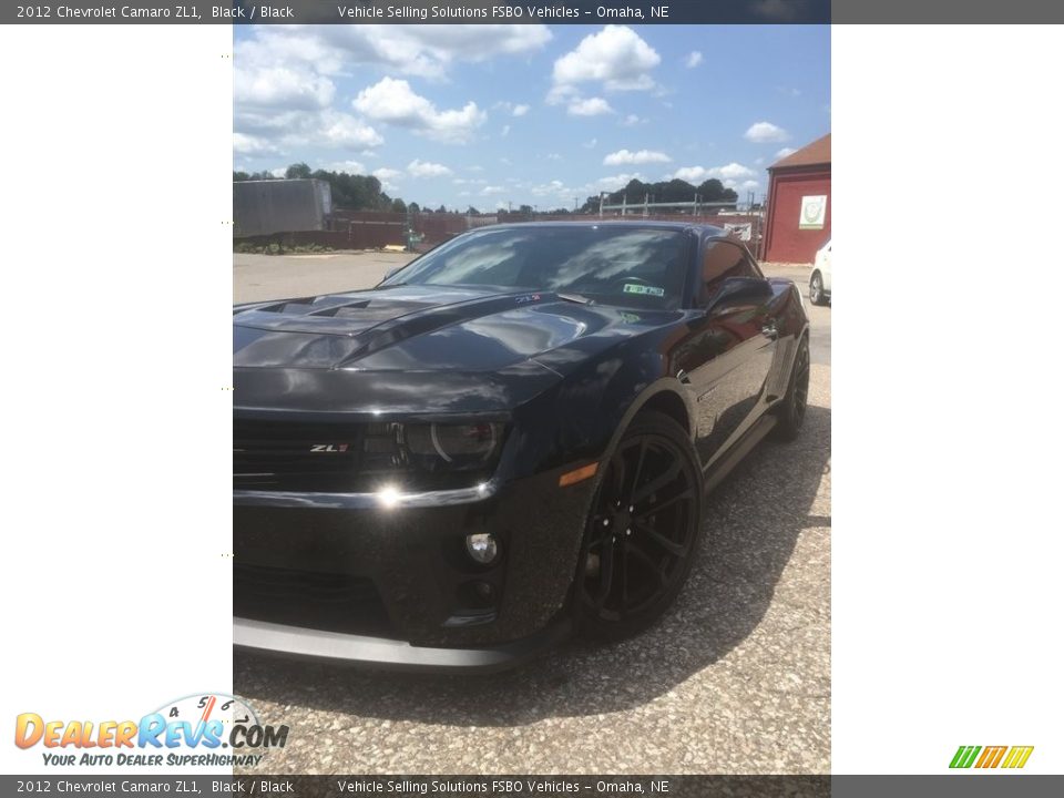 2012 Chevrolet Camaro ZL1 Black / Black Photo #5