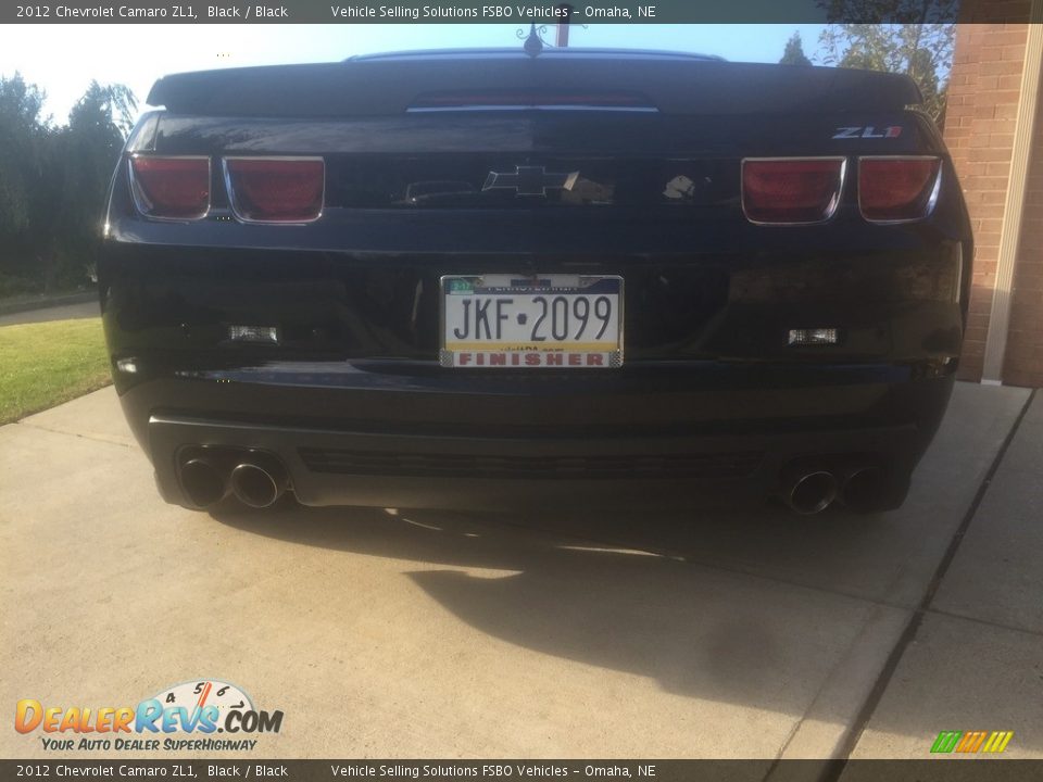 2012 Chevrolet Camaro ZL1 Black / Black Photo #9