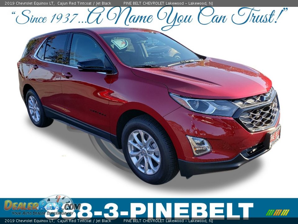 2019 Chevrolet Equinox LT Cajun Red Tintcoat / Jet Black Photo #1
