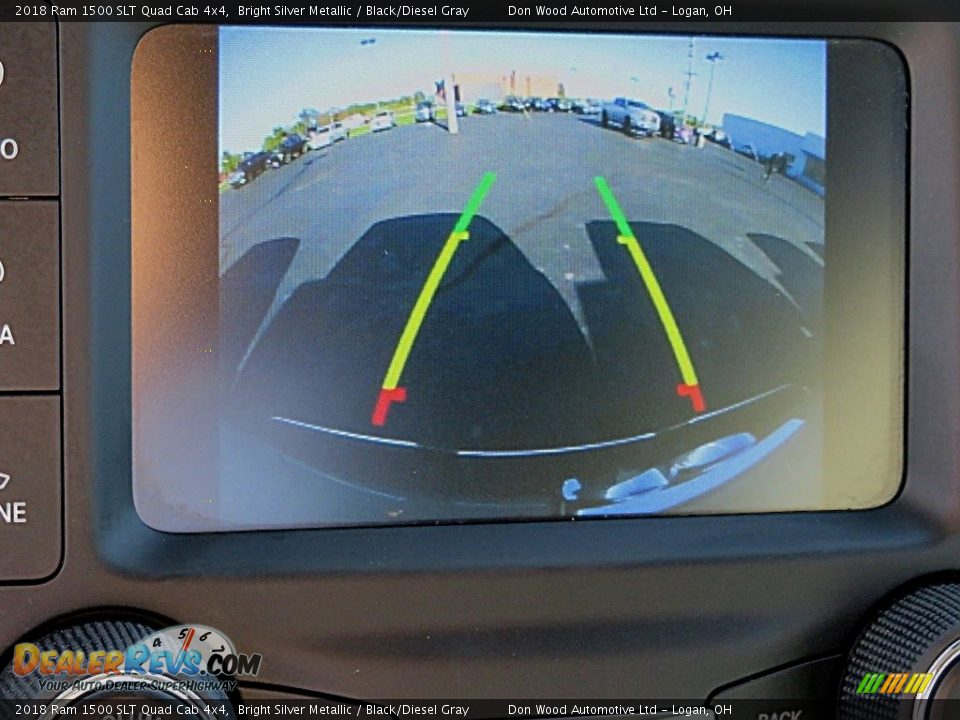 2018 Ram 1500 SLT Quad Cab 4x4 Bright Silver Metallic / Black/Diesel Gray Photo #2