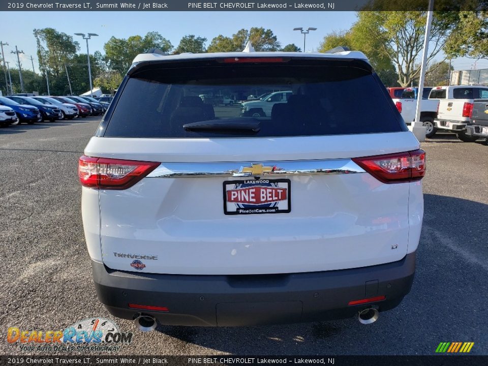 2019 Chevrolet Traverse LT Summit White / Jet Black Photo #5