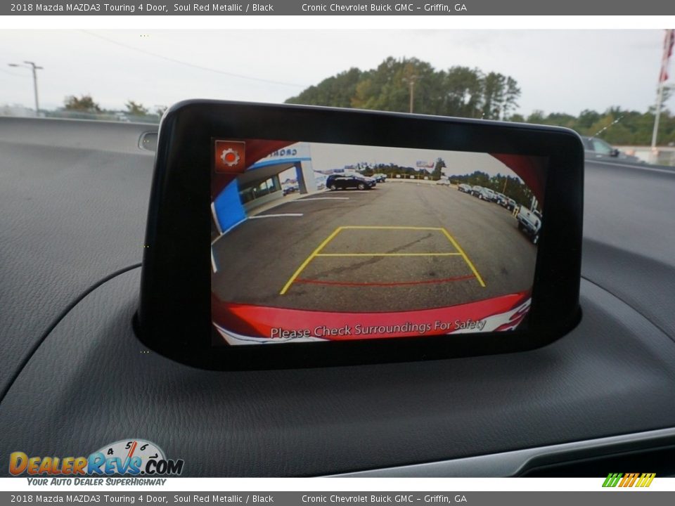 2018 Mazda MAZDA3 Touring 4 Door Soul Red Metallic / Black Photo #7