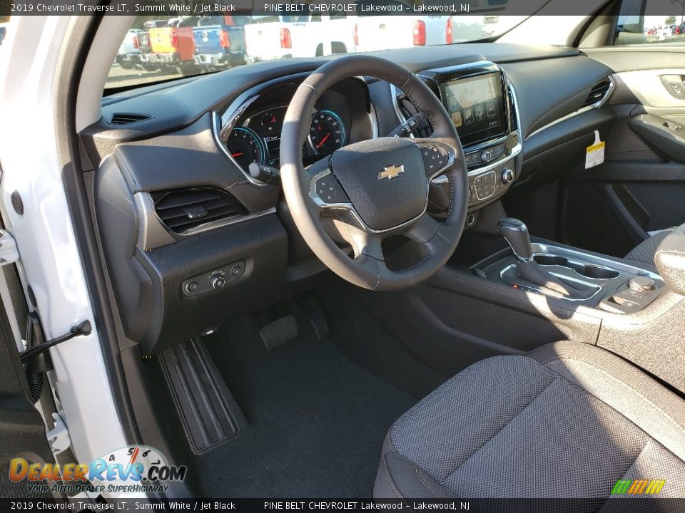 2019 Chevrolet Traverse LT Summit White / Jet Black Photo #7