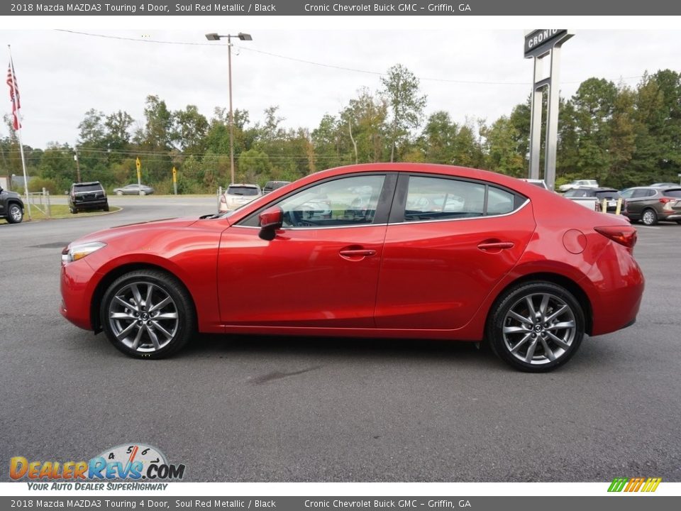 Soul Red Metallic 2018 Mazda MAZDA3 Touring 4 Door Photo #10