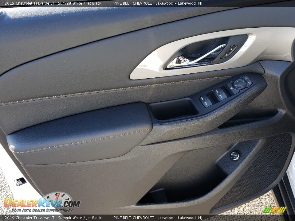 2019 Chevrolet Traverse LT Summit White / Jet Black Photo #8