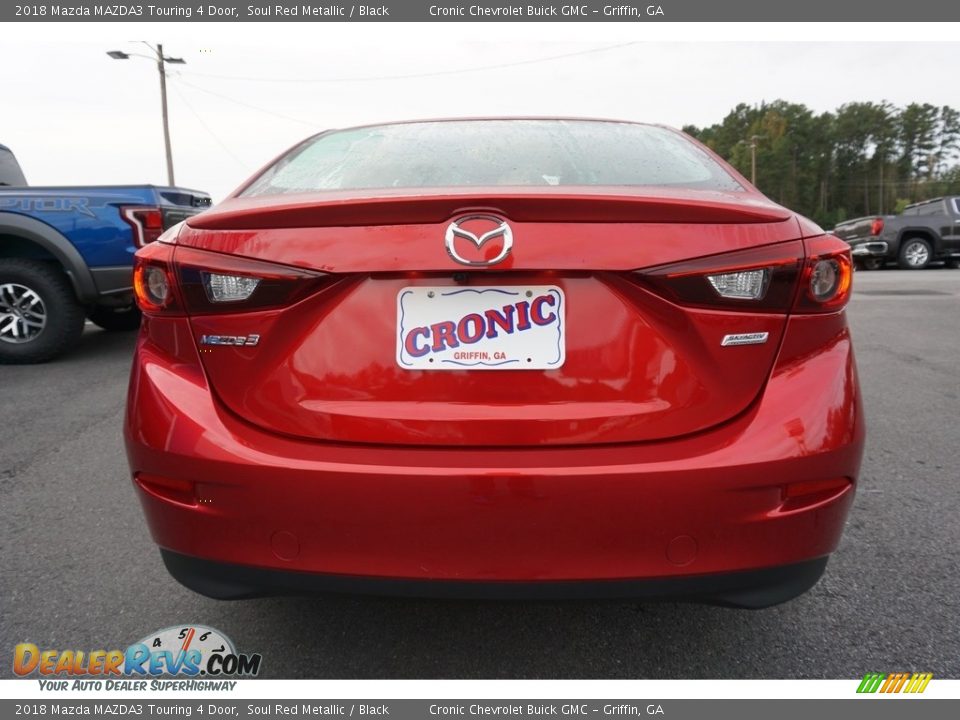 2018 Mazda MAZDA3 Touring 4 Door Soul Red Metallic / Black Photo #12