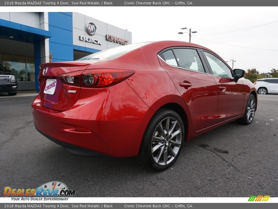 2018 Mazda MAZDA3 Touring 4 Door Soul Red Metallic / Black Photo #13