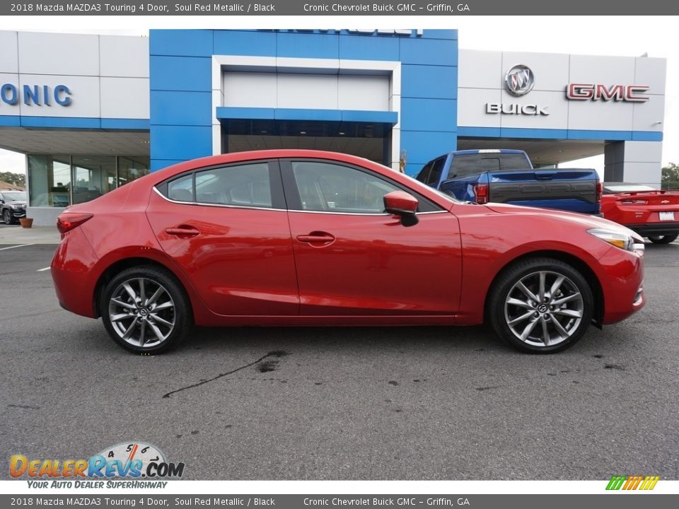 2018 Mazda MAZDA3 Touring 4 Door Soul Red Metallic / Black Photo #14