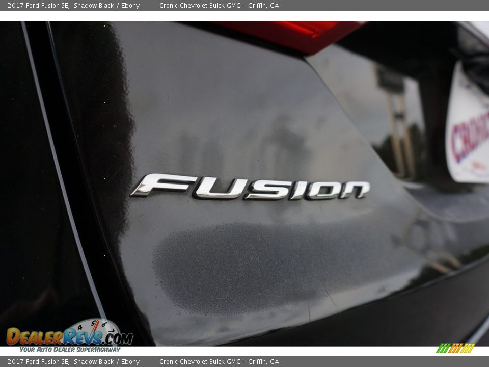 2017 Ford Fusion SE Shadow Black / Ebony Photo #17