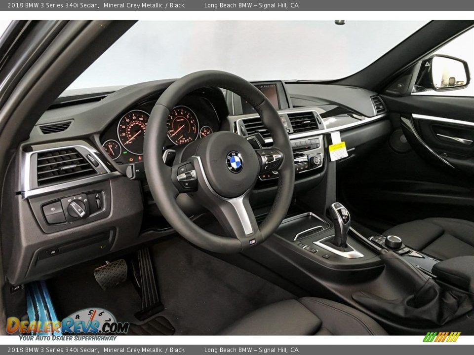 2018 BMW 3 Series 340i Sedan Mineral Grey Metallic / Black Photo #4