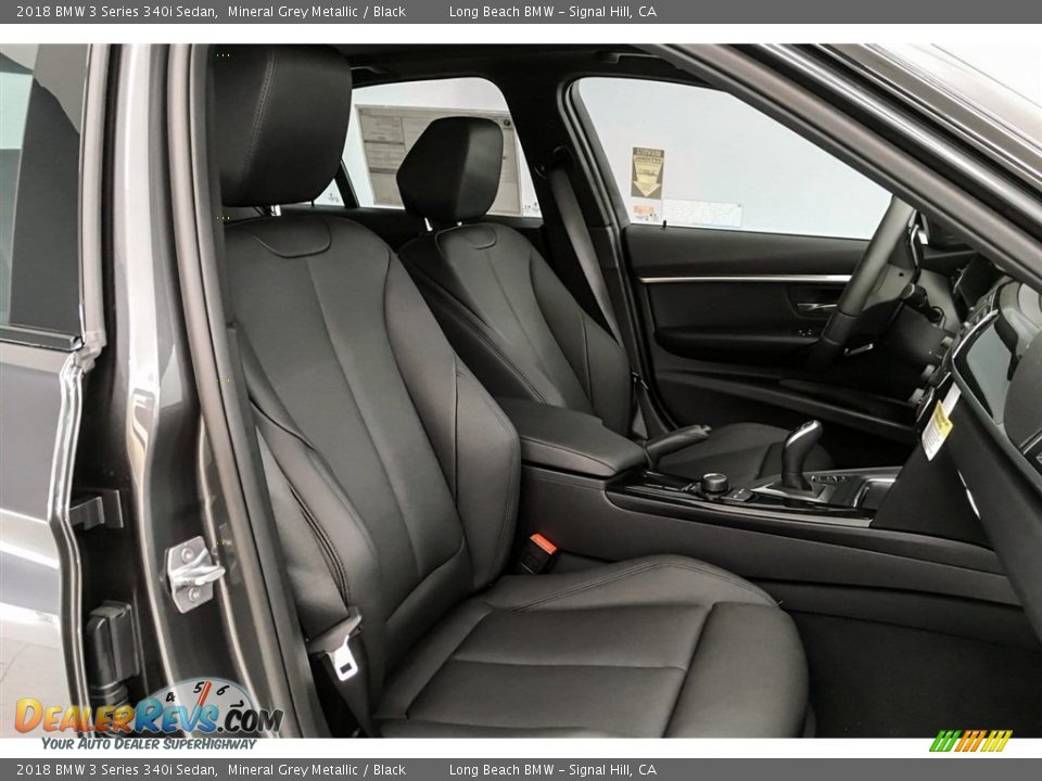 2018 BMW 3 Series 340i Sedan Mineral Grey Metallic / Black Photo #5