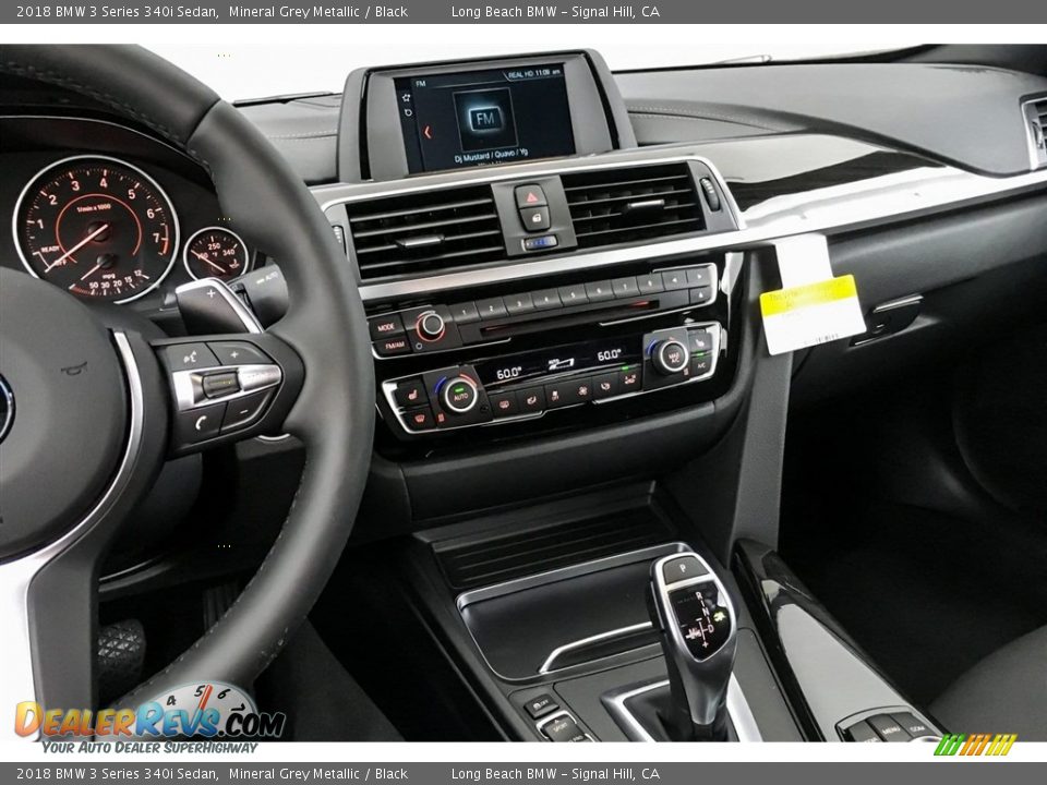 2018 BMW 3 Series 340i Sedan Mineral Grey Metallic / Black Photo #6