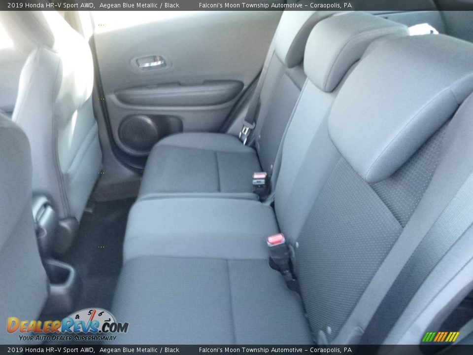2019 Honda HR-V Sport AWD Aegean Blue Metallic / Black Photo #9