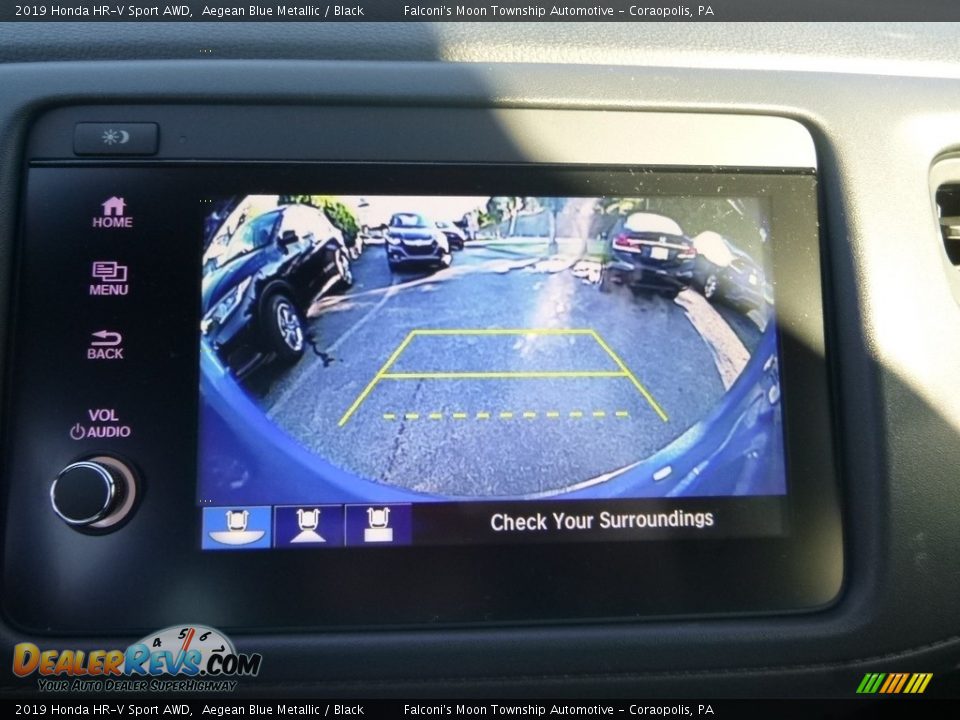 2019 Honda HR-V Sport AWD Aegean Blue Metallic / Black Photo #13