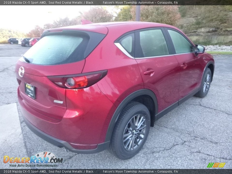 2018 Mazda CX-5 Sport AWD Soul Red Crystal Metallic / Black Photo #2