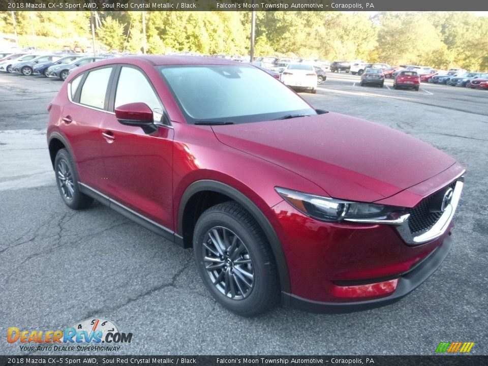 2018 Mazda CX-5 Sport AWD Soul Red Crystal Metallic / Black Photo #3