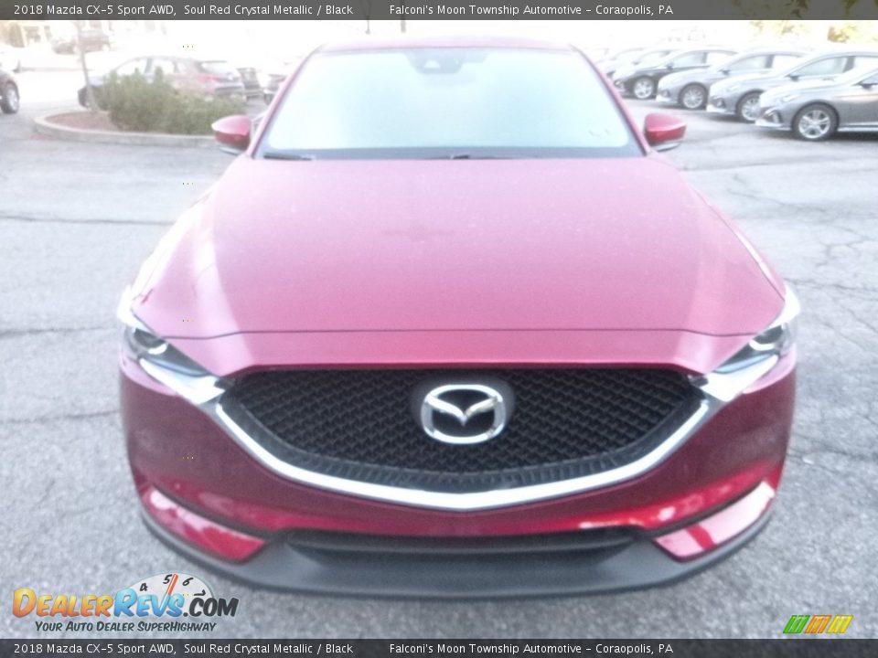 2018 Mazda CX-5 Sport AWD Soul Red Crystal Metallic / Black Photo #4