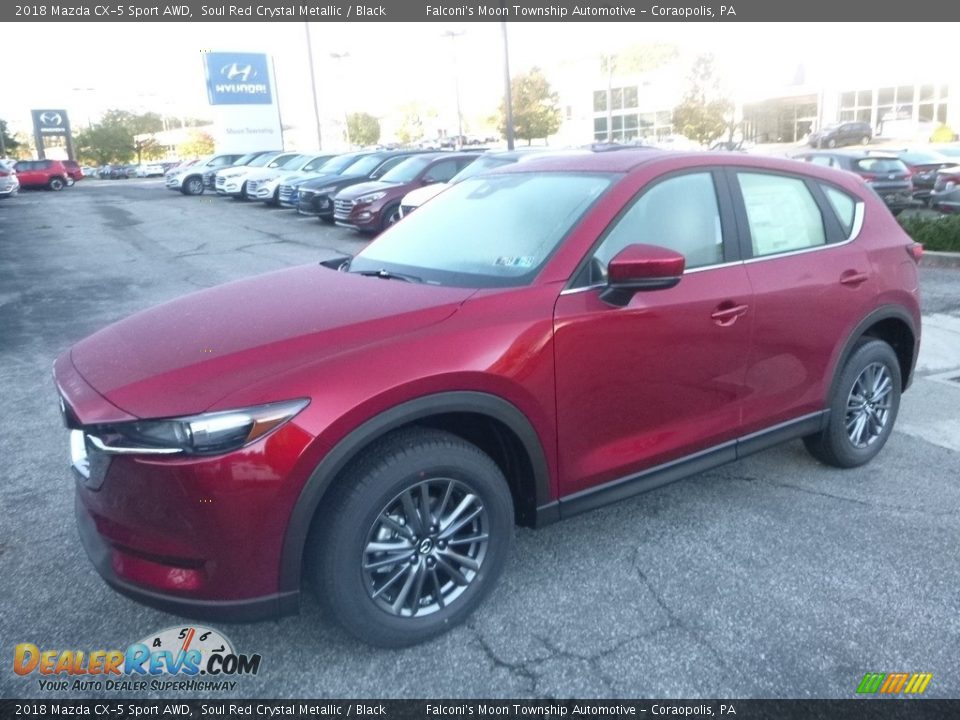 2018 Mazda CX-5 Sport AWD Soul Red Crystal Metallic / Black Photo #5