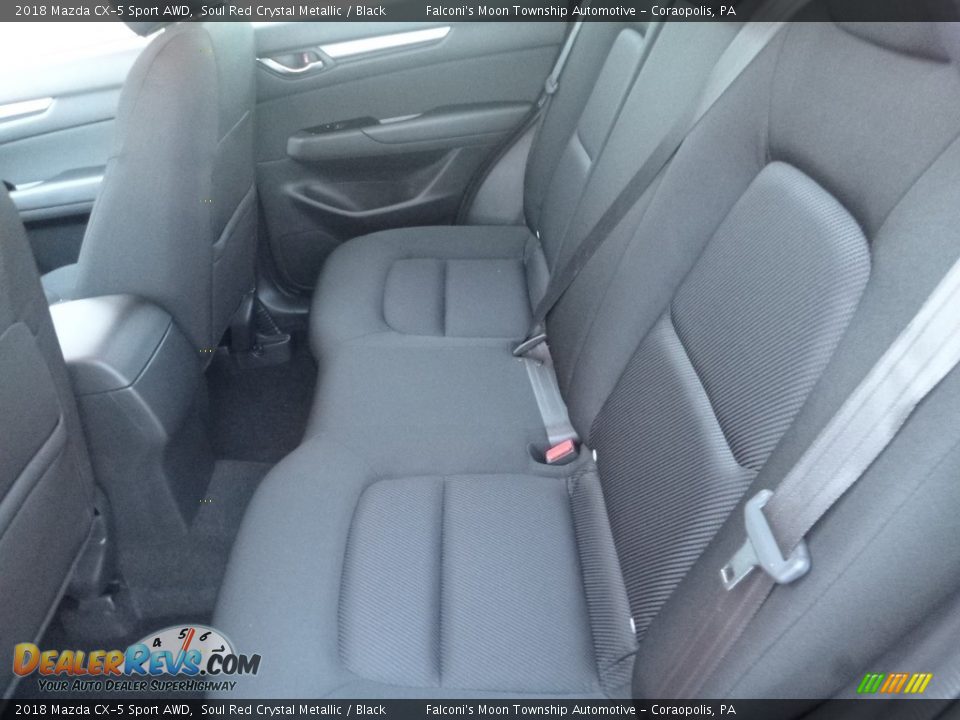 2018 Mazda CX-5 Sport AWD Soul Red Crystal Metallic / Black Photo #9