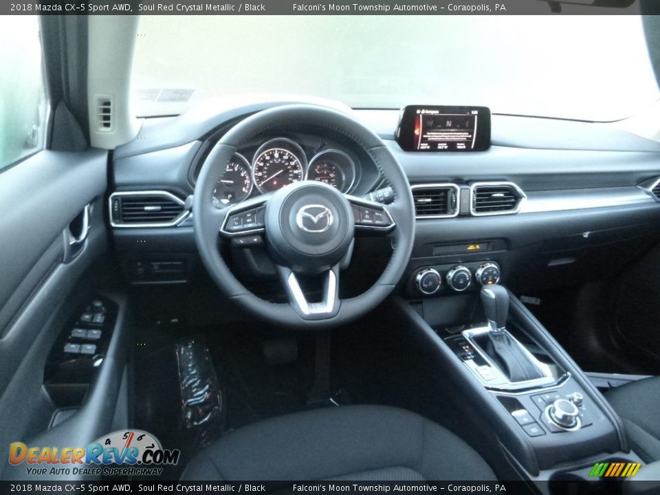 2018 Mazda CX-5 Sport AWD Soul Red Crystal Metallic / Black Photo #10