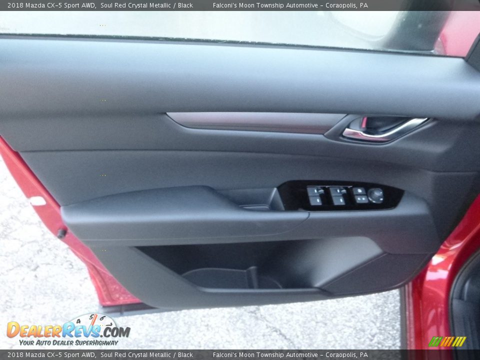 2018 Mazda CX-5 Sport AWD Soul Red Crystal Metallic / Black Photo #11