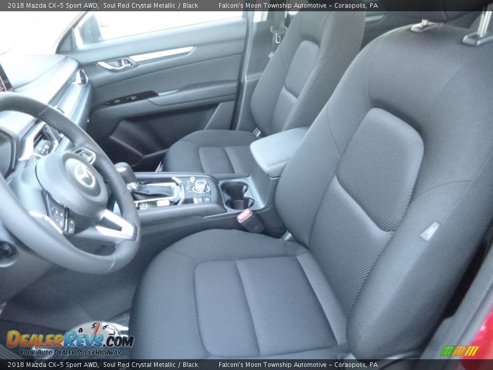 2018 Mazda CX-5 Sport AWD Soul Red Crystal Metallic / Black Photo #12