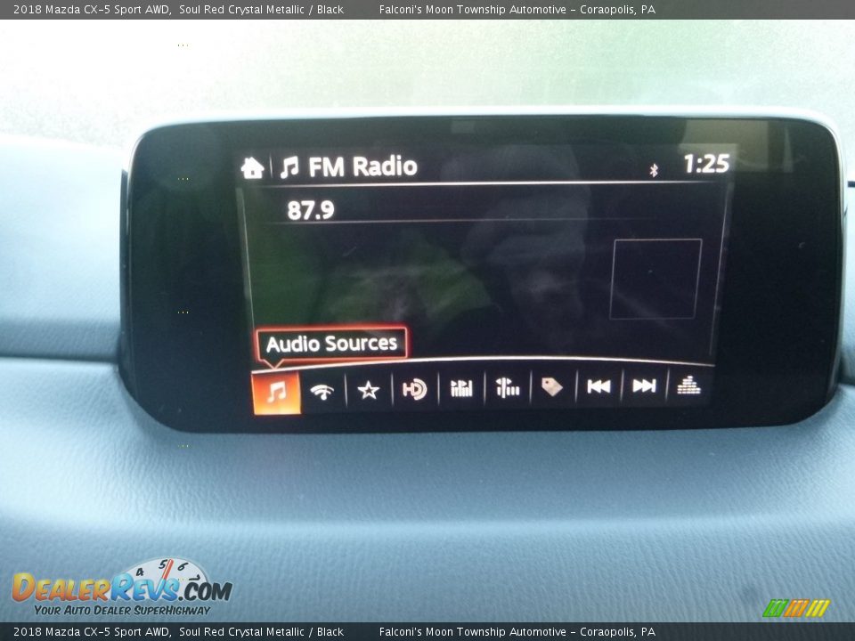 2018 Mazda CX-5 Sport AWD Soul Red Crystal Metallic / Black Photo #14