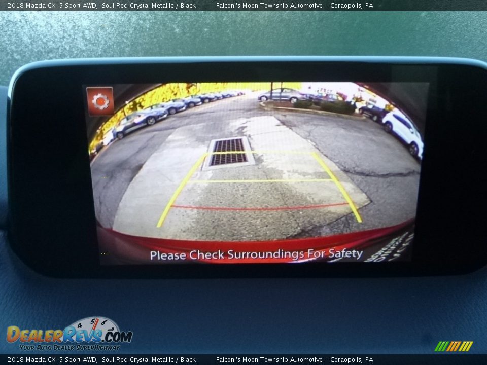 2018 Mazda CX-5 Sport AWD Soul Red Crystal Metallic / Black Photo #15