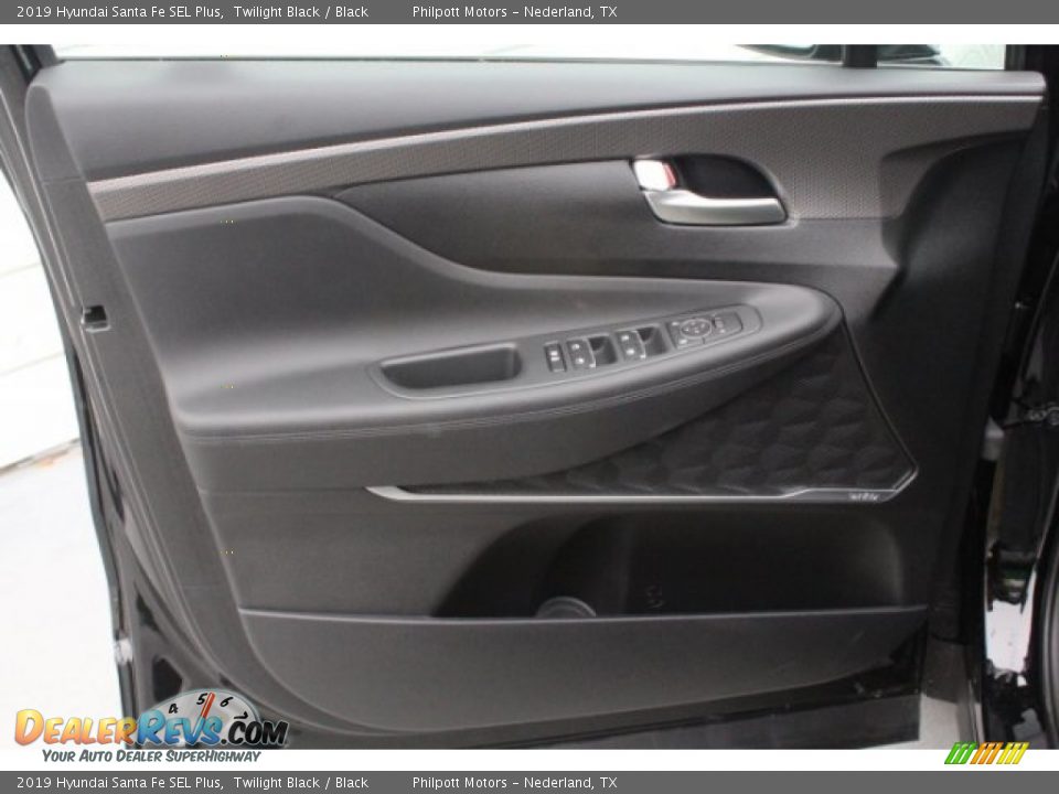 2019 Hyundai Santa Fe SEL Plus Twilight Black / Black Photo #12