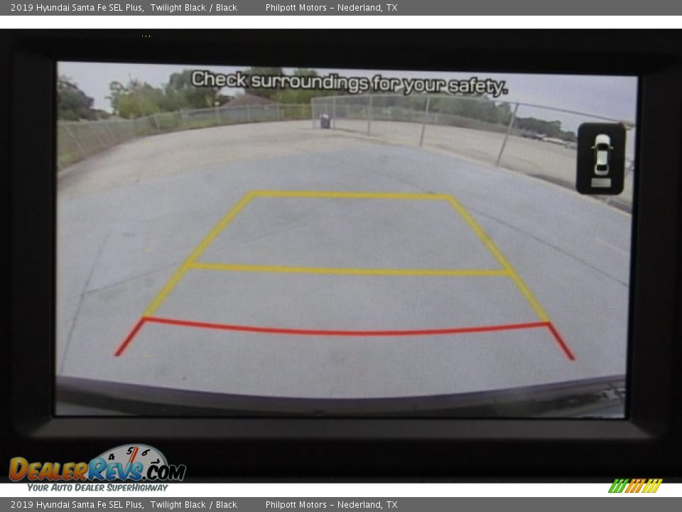 2019 Hyundai Santa Fe SEL Plus Twilight Black / Black Photo #15