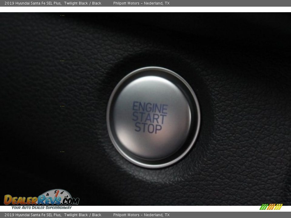 2019 Hyundai Santa Fe SEL Plus Twilight Black / Black Photo #17