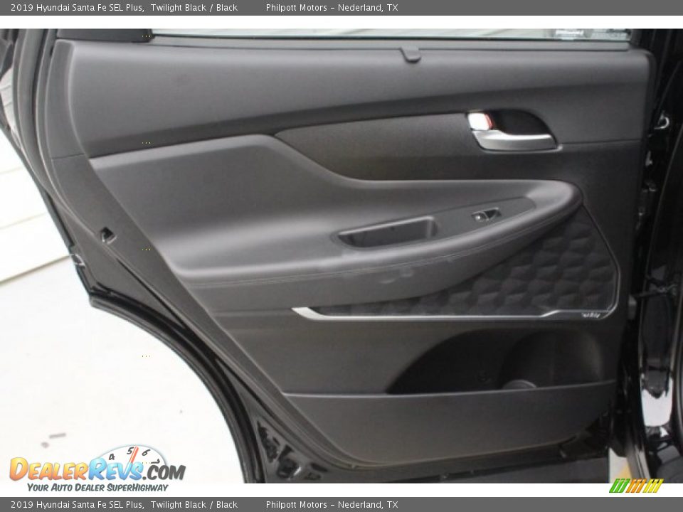 2019 Hyundai Santa Fe SEL Plus Twilight Black / Black Photo #23