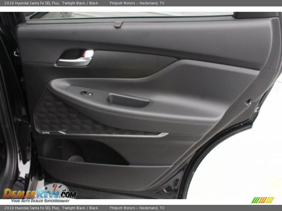 2019 Hyundai Santa Fe SEL Plus Twilight Black / Black Photo #29