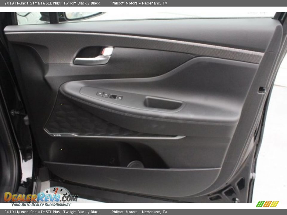 2019 Hyundai Santa Fe SEL Plus Twilight Black / Black Photo #31