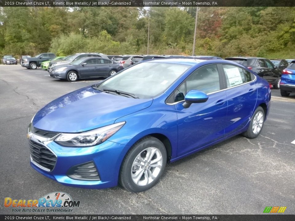 2019 Chevrolet Cruze LT Kinetic Blue Metallic / Jet Black/­Galvanized Photo #1