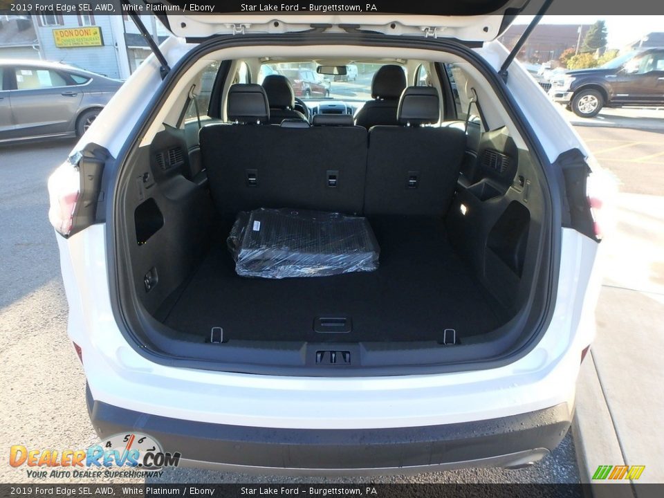 2019 Ford Edge SEL AWD White Platinum / Ebony Photo #7