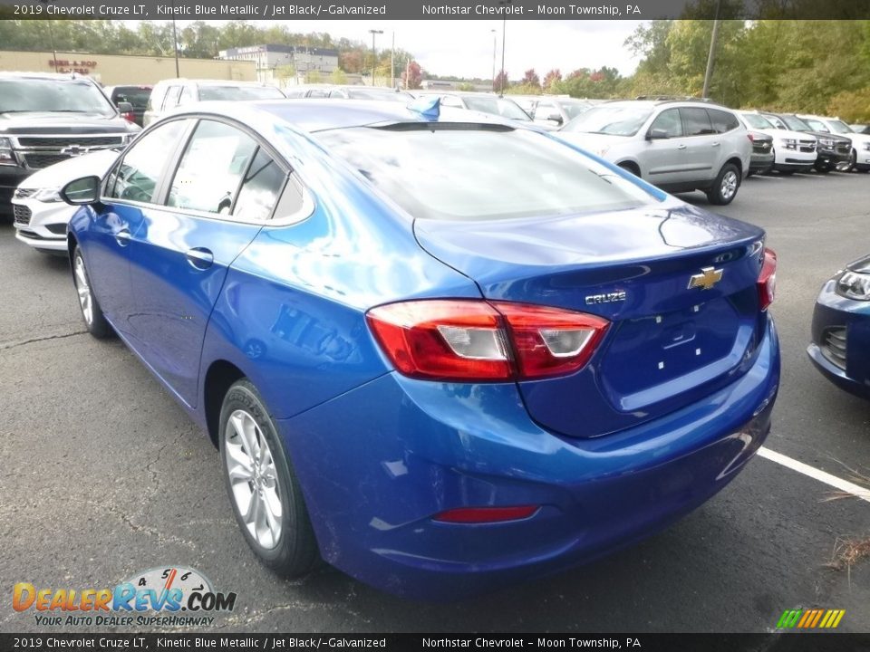 2019 Chevrolet Cruze LT Kinetic Blue Metallic / Jet Black/­Galvanized Photo #3