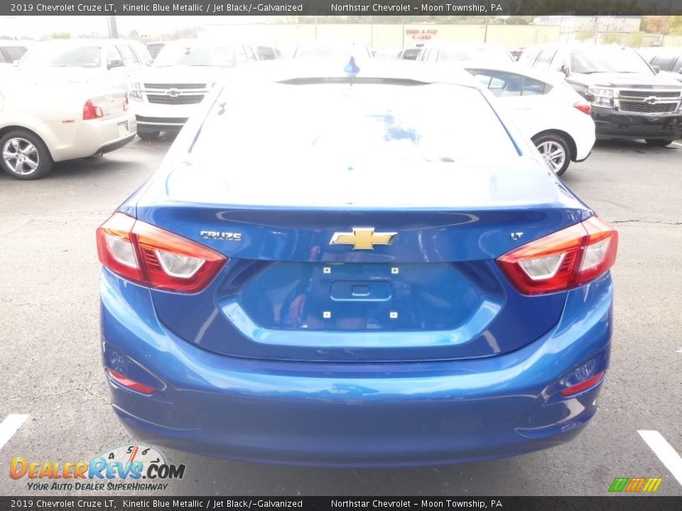 2019 Chevrolet Cruze LT Kinetic Blue Metallic / Jet Black/­Galvanized Photo #4