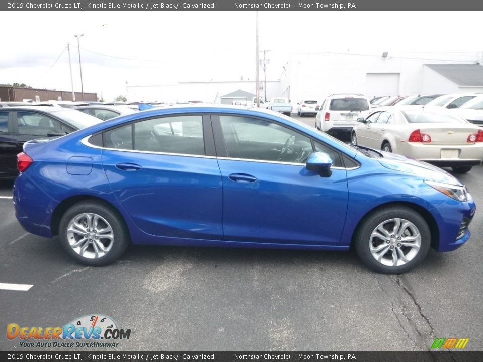 2019 Chevrolet Cruze LT Kinetic Blue Metallic / Jet Black/­Galvanized Photo #6