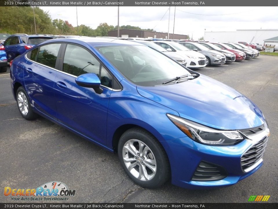 2019 Chevrolet Cruze LT Kinetic Blue Metallic / Jet Black/­Galvanized Photo #7